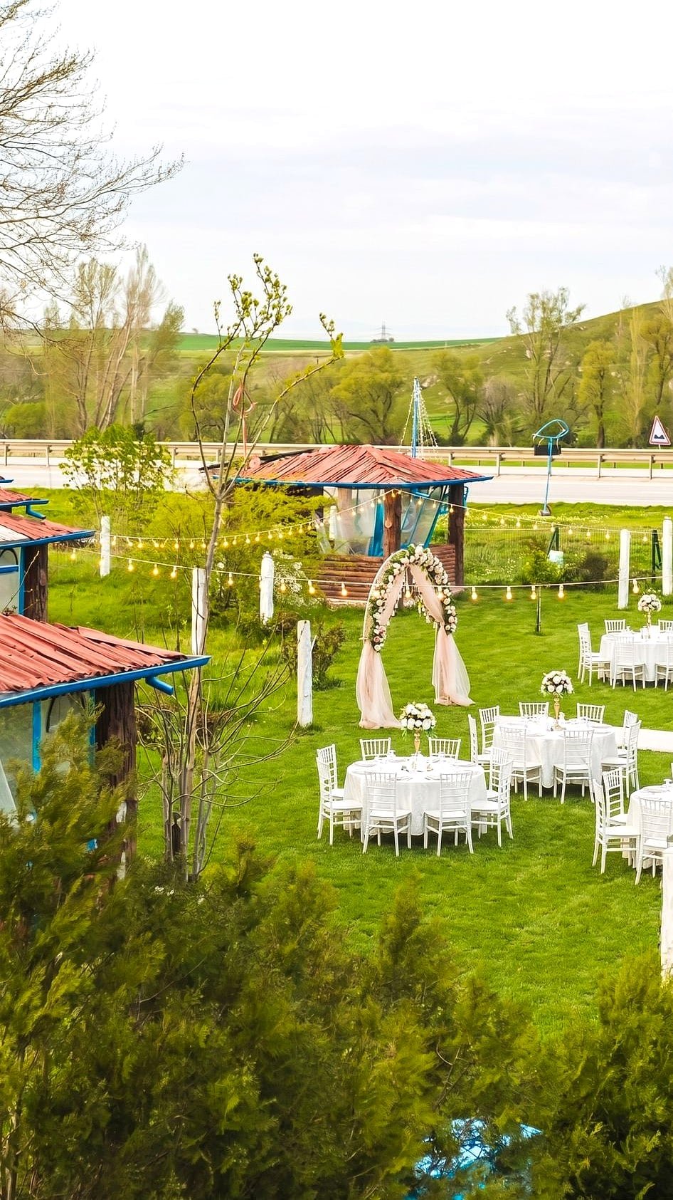 Albatros gündüz masa düzeni ve nikah alanı